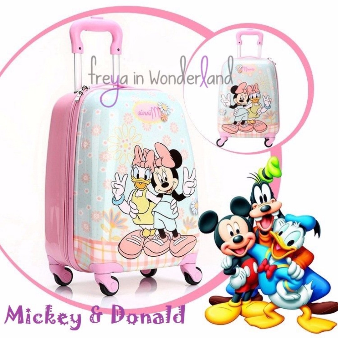 kids minnie mouse suitcase