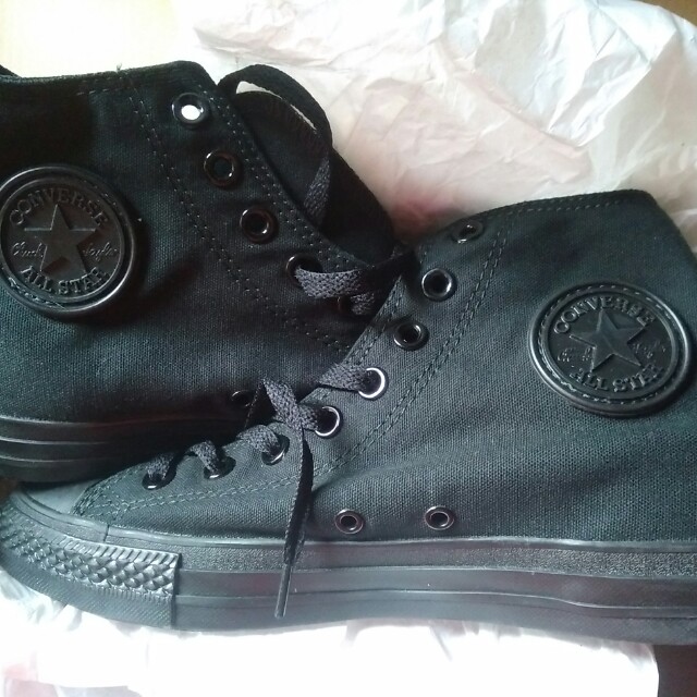 all star full black original