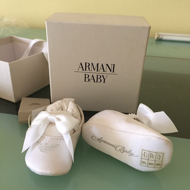 armani baby girl shoes