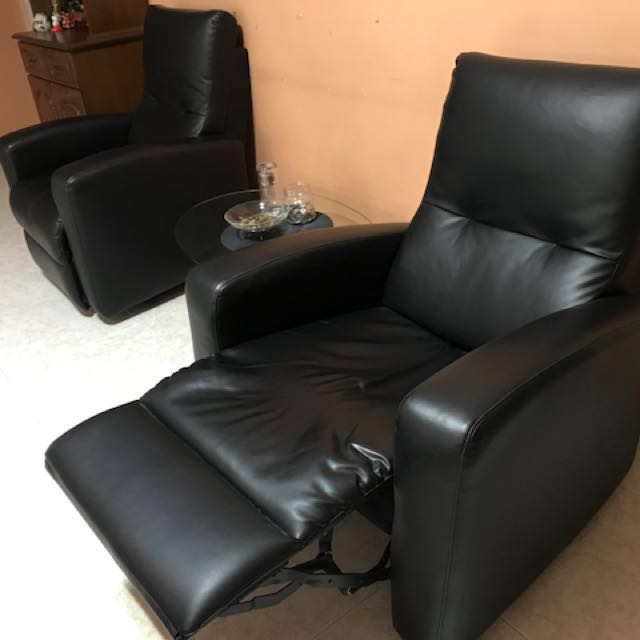 Armchairs Manual Recliner Used Furniture Sofas On Carousell