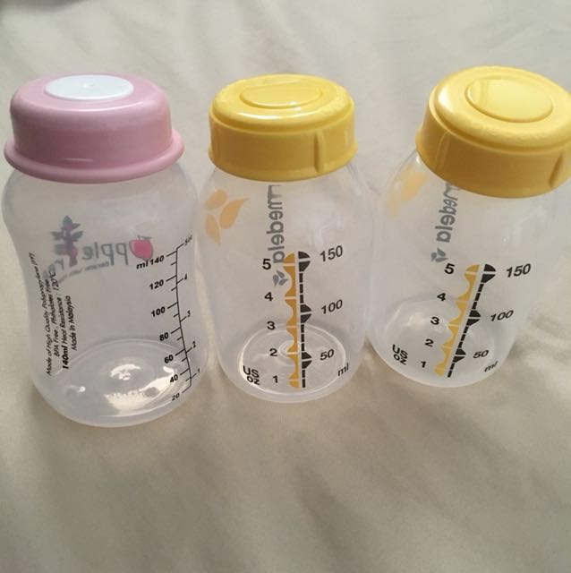 Brand new breastmilk storage feeding bottles, Babies & Kids, Nursing