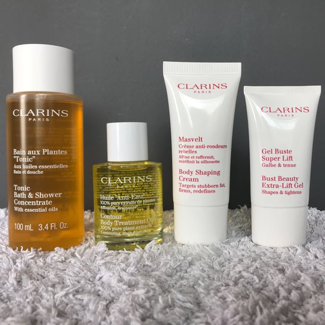 clarins slimming set