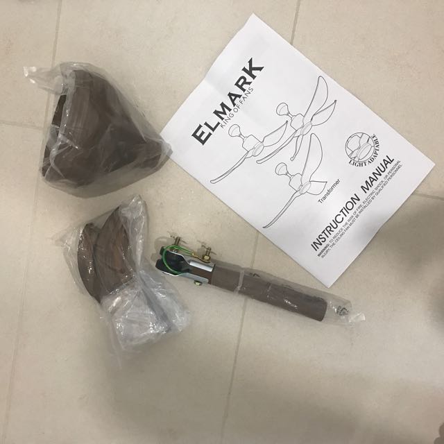 Elmark Ceiling Fan Bracket Transformer Furniture Others On Carousell