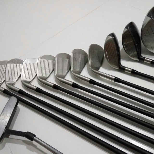 Full set golf clubs inesis 5.0 with bag, Sports Equipment, Sports