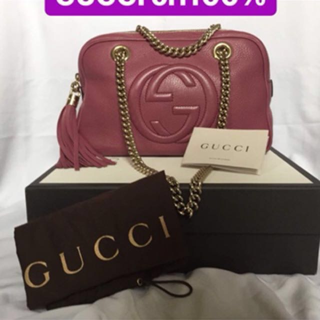GUCCI HANDBAG ORIGINAL LEGIT 1000, Women's Fashion, Bags & Wallets