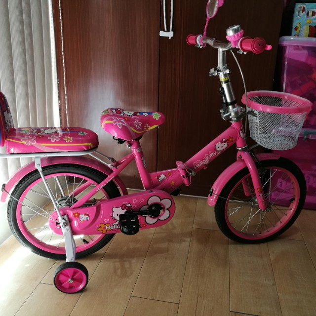 hello kitty bike for baby