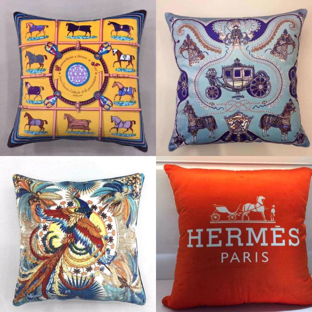 Hermes Throw Pillows On Carousell