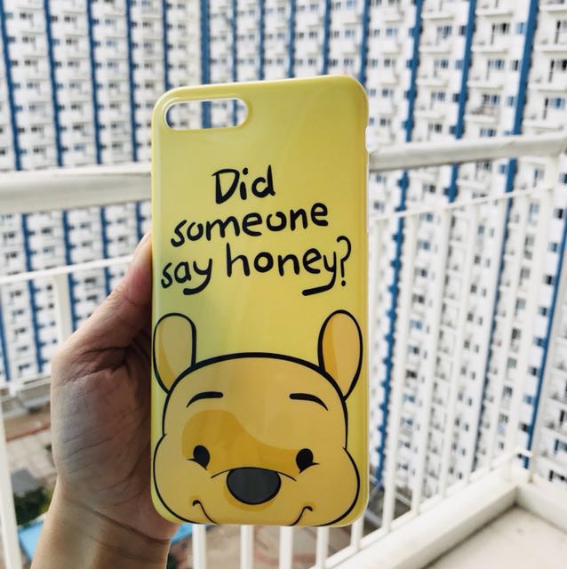 Iphone 7 Plus Winnie The Pooh Case Mobile Phones Gadgets Mobile Gadget Accessories Cases Sleeves On Carousell