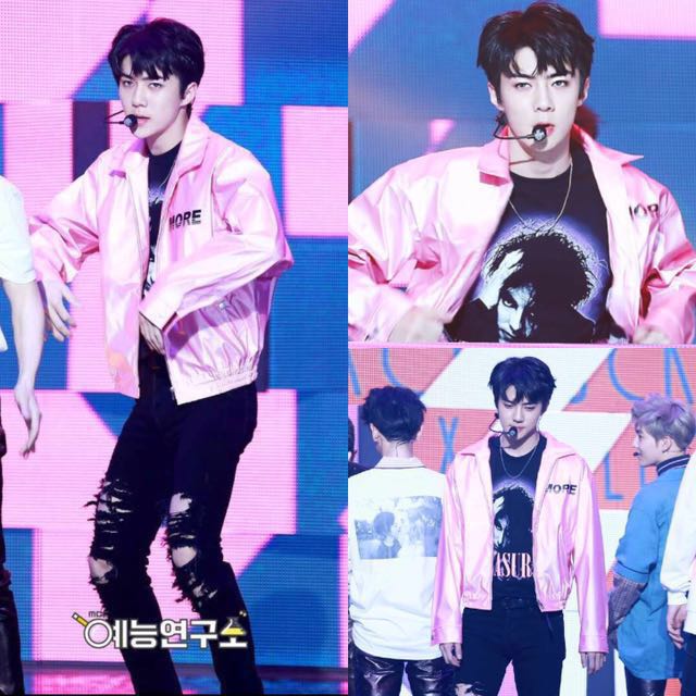 Korean Ulzzang Harajuku Exo Oh Sehun Lucky One Oversize Wind Jacket Entertainment K Wave On Carousell