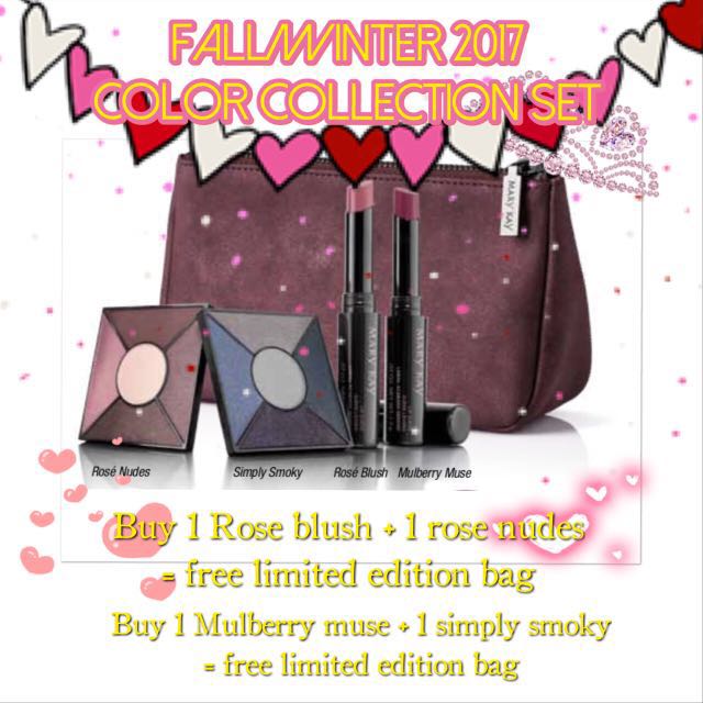 Limited Edition Mary Kay Fall Winter Colour Collection Health Beauty Makeup On Carousell