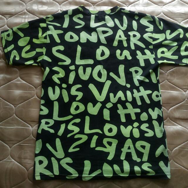 Louis Vuitton Stephen Sprouse Graffiti T-Shirt - Green T-Shirts