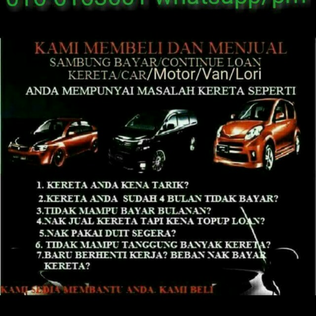 Membeli Kenderaan Kena Tarik Hutang Tinggi Kurangkan Komitmen Secara Sambung Bayar Cars Cars For Sale On Carousell