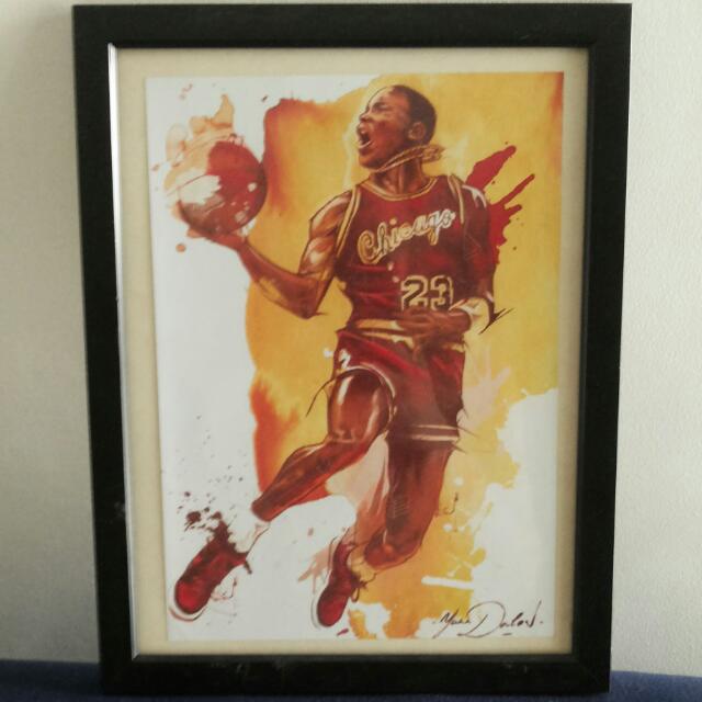 Michael Jordan Poster On Carousell