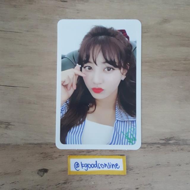 Official Jihyo Twice Likey Twicetagram Photocard Regular Version Hobbies Toys Memorabilia Collectibles K Wave On Carousell