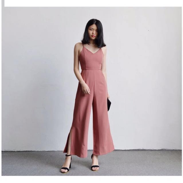 jumpsuit with slits