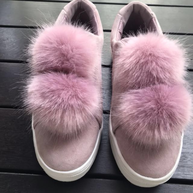 fur ball shoes