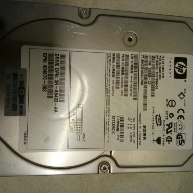 Scsi hard disk, Computers & Tech, Parts & Accessories, Hard Disks ...