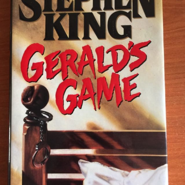 Stephen King Gerald S Game Hard Cover Books Stationery Fiction On Carousell