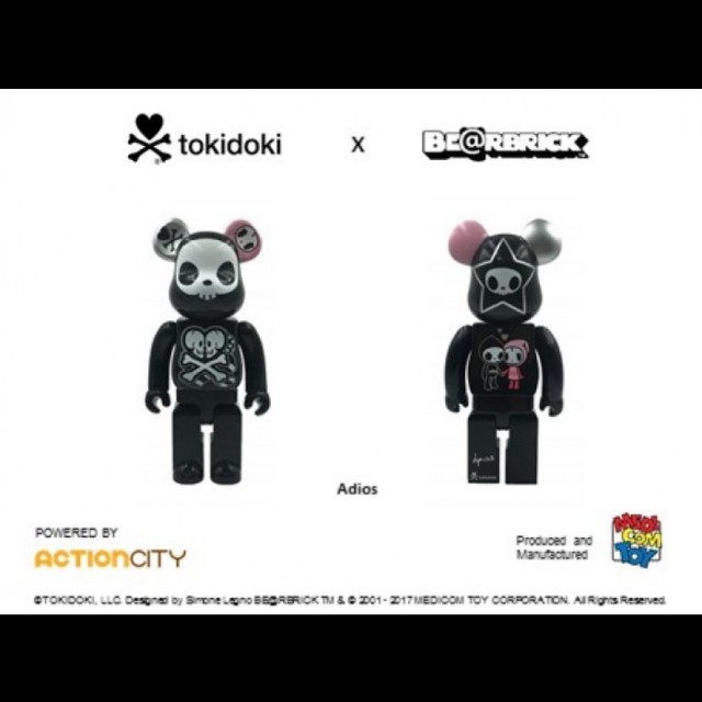 bearbrick tokidoki