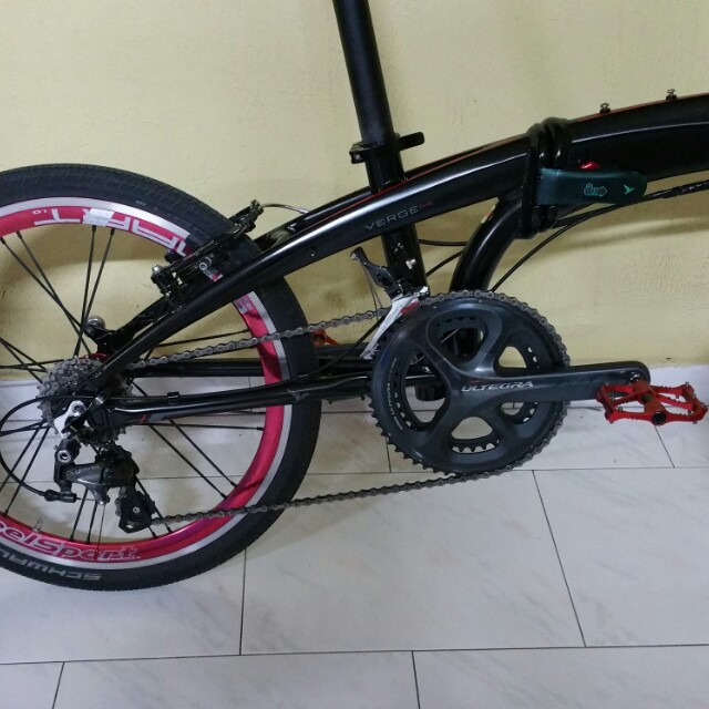 shimano groupset for folding bike