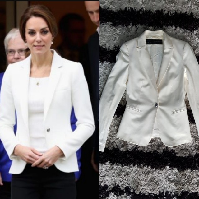Kate Middleton Revisited Her Favorite Zara Blazer at the Rugby