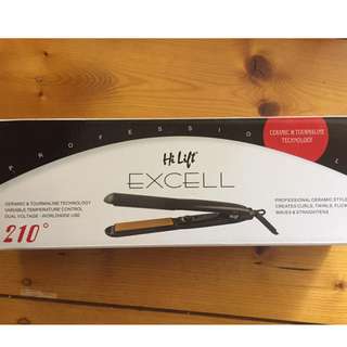 Hi Lift Excell Hair Straightener black - New In Box
