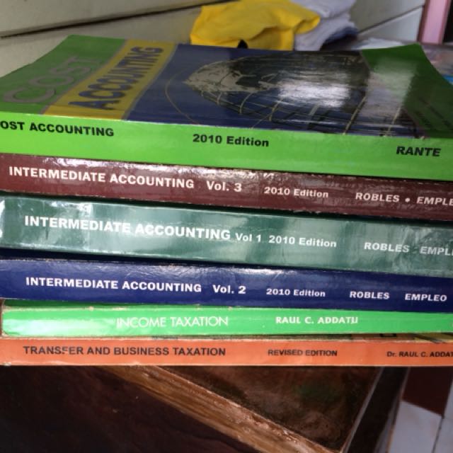 Accounting books (Category: Textbooks) located in Quezon City. Submitted by micoolfinds (Listing ID 137378289, Image 2). Description: USED Accounting books as low as PHP 50!!! GOOD AS NEW Books available! Chat me if interested for further details 🙂.