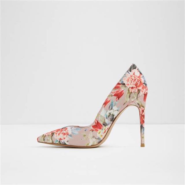Aldo Floral Heels, Women's Fashion 