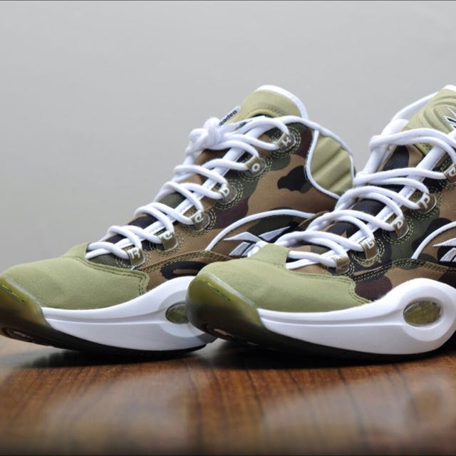 reebok question mid basketball shoes