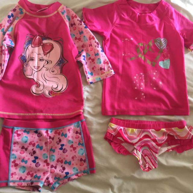 kids barbie swimsuit
