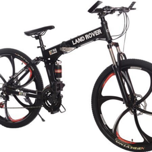 land rover folding mountain bike review