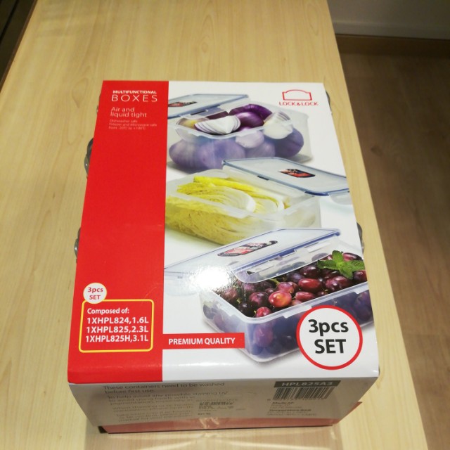 (BRAND NEW) Lock & Lock tupperware, TV & Home Appliances, Kitchen Appliances, Other Kitchen