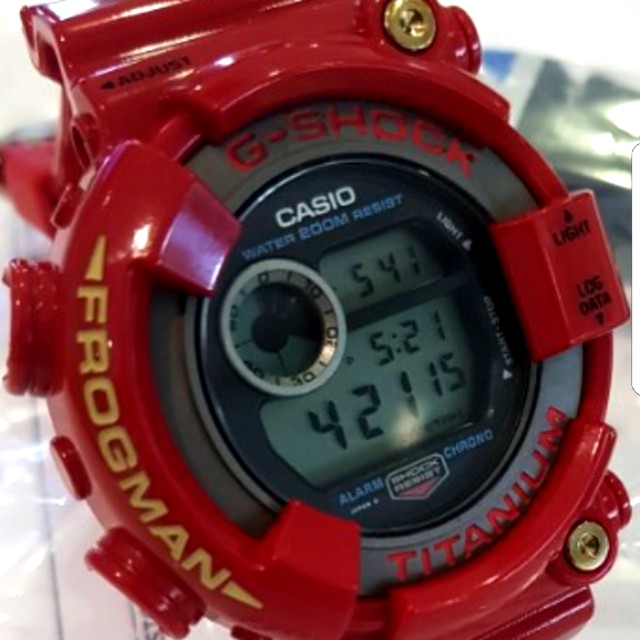 g shock frogman titanium