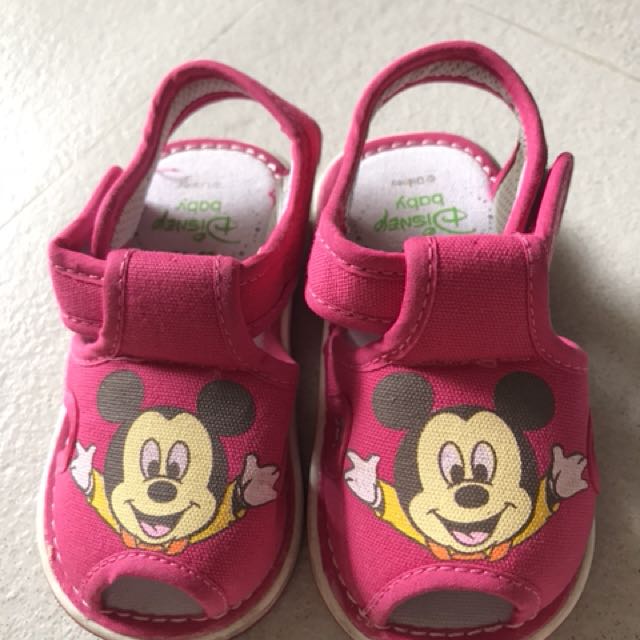 disney baby sandals