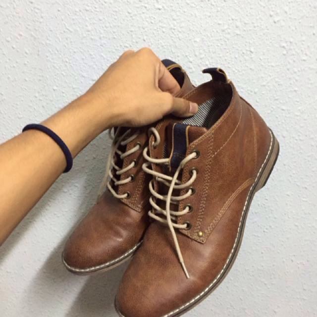 H&m brown boots clearance