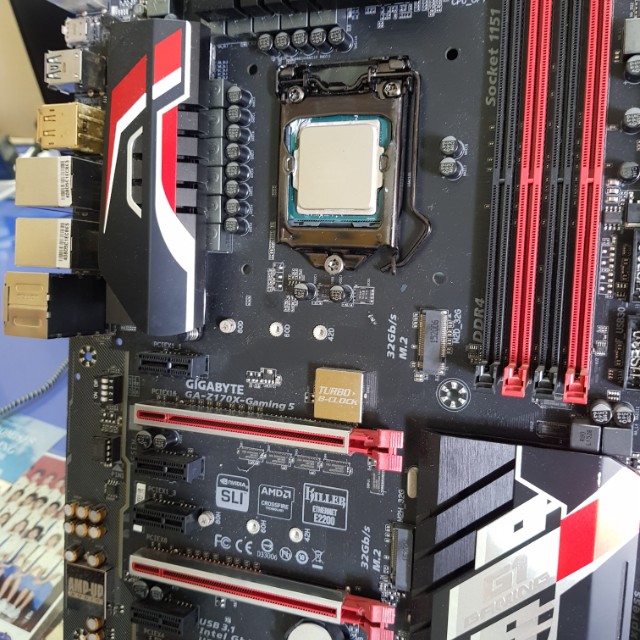 I7 6700k Gigabyte Z170x Gaming 5 Electronics Computer Parts Accessories On Carousell I7 6700k Gigabyte Z170x Gaming 5 Electronics Computer Parts Accessories On Carousell