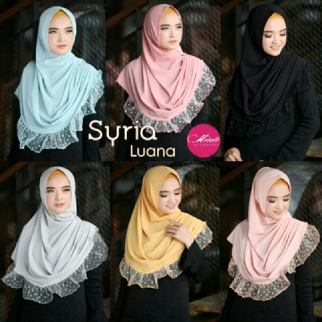 Jilbab Instan Luna By Modelo Olshop Fashion Olshop Muslim On Carousell