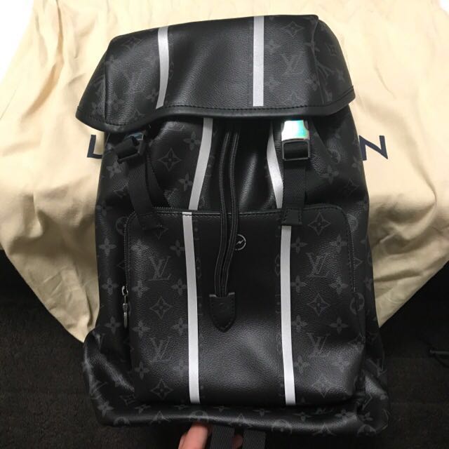 LV X Fragment x Louis Vuitton ZACK BACKPACK, Luxury, Bags & Wallets on Carousell