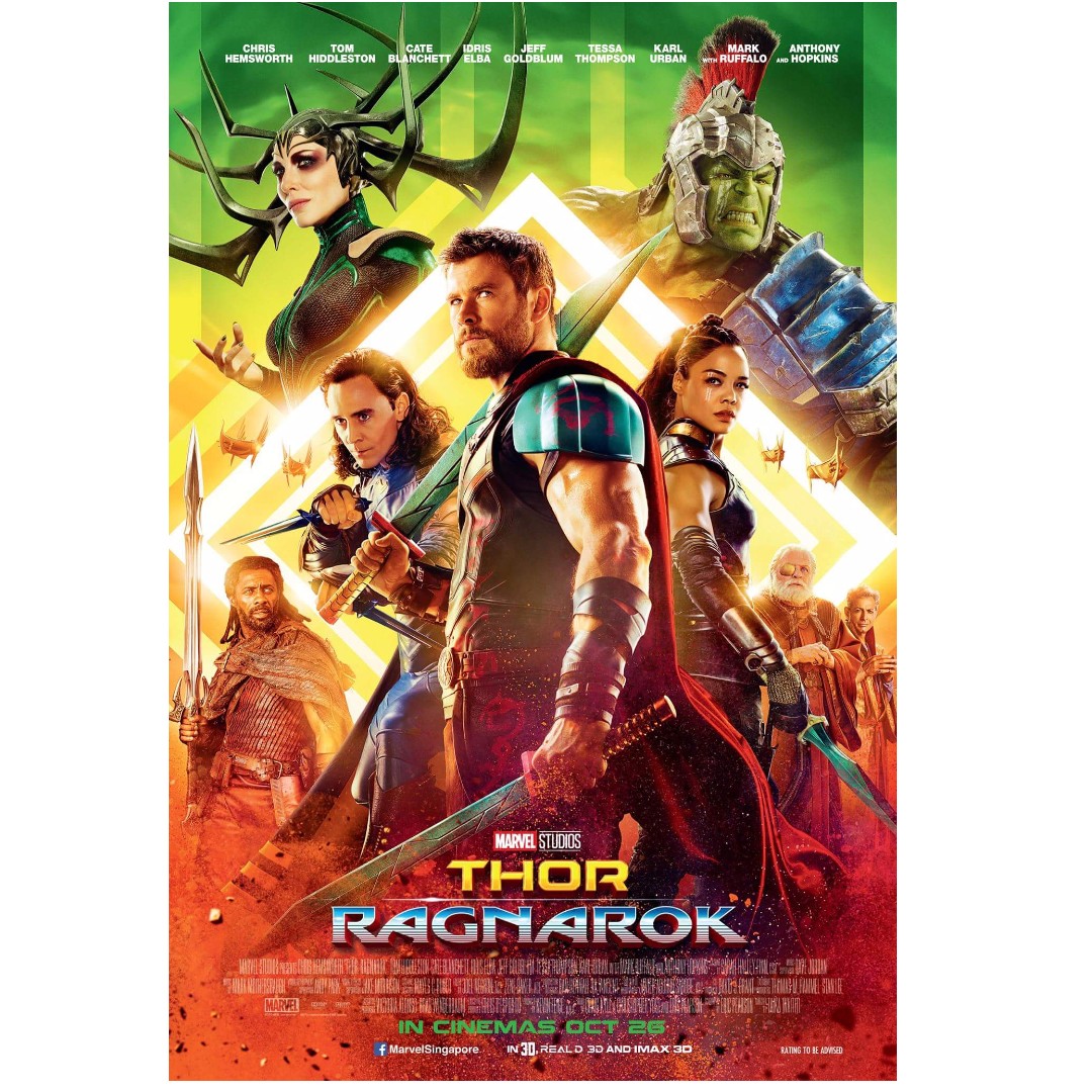 Mega Sale Very Hot Exclusive Marvel Studios Thor Ragnarok Movie Official Licensed Limited Edition Movie Premiums For Sale Everything Else On Carousell