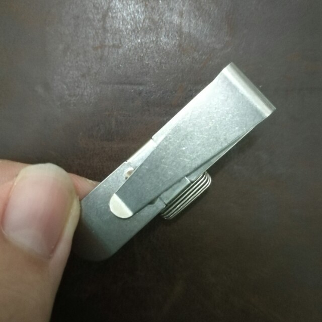 Muji stainless steel pen / pencil holder clip, Hobbies & Toys, Stationery & Craft, Craft