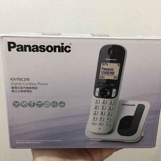 Panasonic Digital Cordless Phone (KXTGC210) *BNIB*, Health & Nutrition