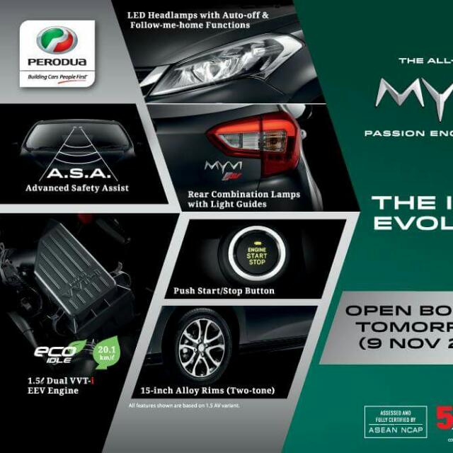 PERODUA MYVI BARU 2017, Kereta, Kereta untuk Dijual di 