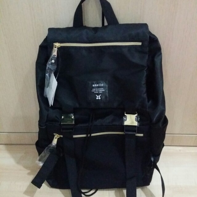 anello gold buckle backpack
