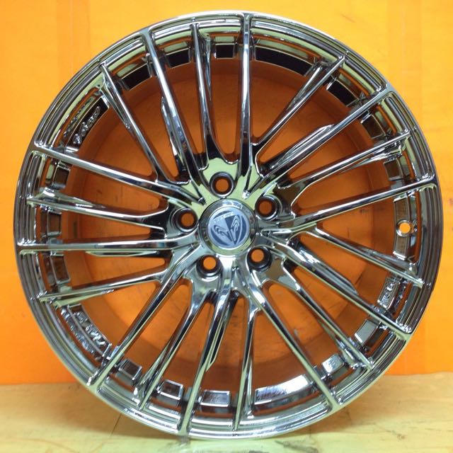 SPORT RIM 17inch SUPER CHROME ALTIS WISH CALDINA, Auto Accessories on ...