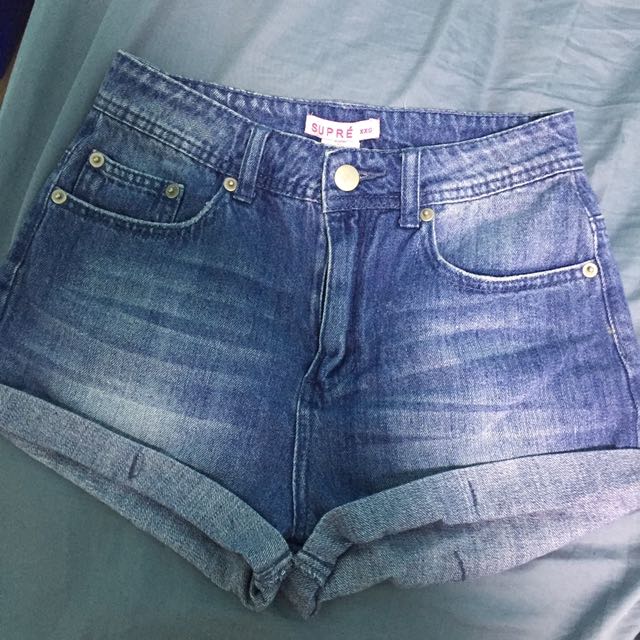 supre denim shorts