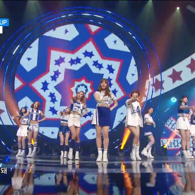 Twice Cheer Up Blue Sports Outfit Costume Cosplay Entertainment