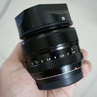 (MINT CONDITION) FUJINON  35mm F1.4 for Fujifilm