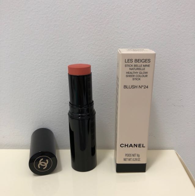 100% Authentic Chanel Les Beiges Healthy Glow Sheer Colour Stick BLUSH N24