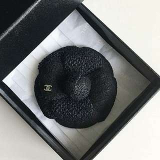 CHANEL【SALE】Brand New Camellia - Lapel Pin / Corsage / Brooch tweed Camellia Brooch64211550570627110