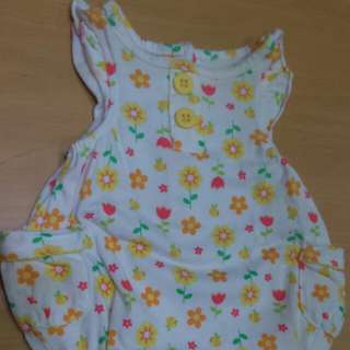 Carter's Newborn onesie for baby girl